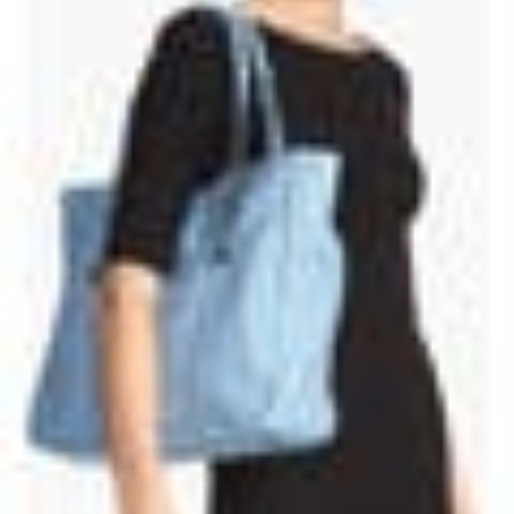 New Bag Leather Satchel Shopper Tote WHITE HandBag Purse NWT - Picture 16 of 16